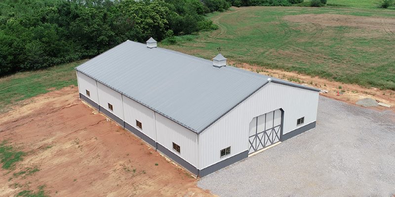 the farm agricultural storage warehouse